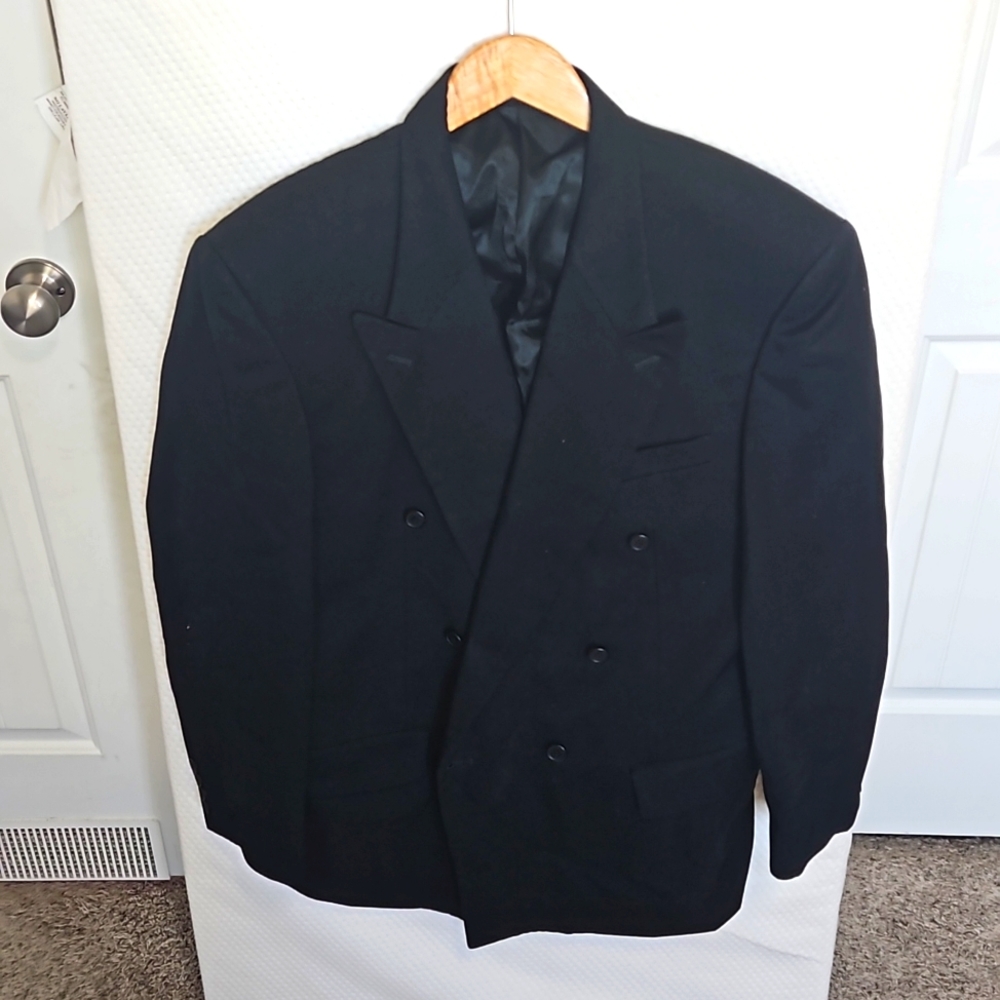 EUC Zagato Double Breasted Sports Blazer Suit Jacket
